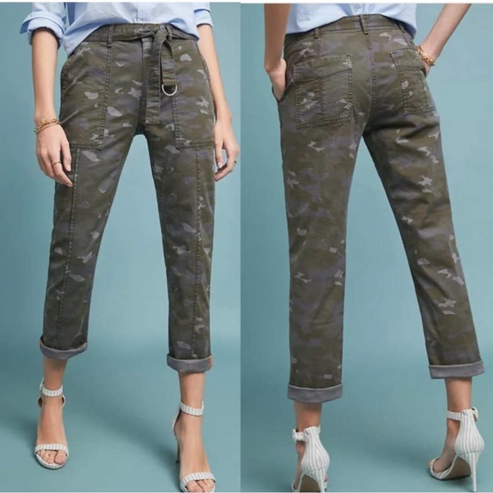 By Anthropology The Wanderer camo pants, size 28